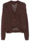 Roberto Collina Cardigan In Brown