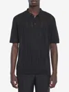 Roberto Collina Polo Shirt  Men Color Black In Black