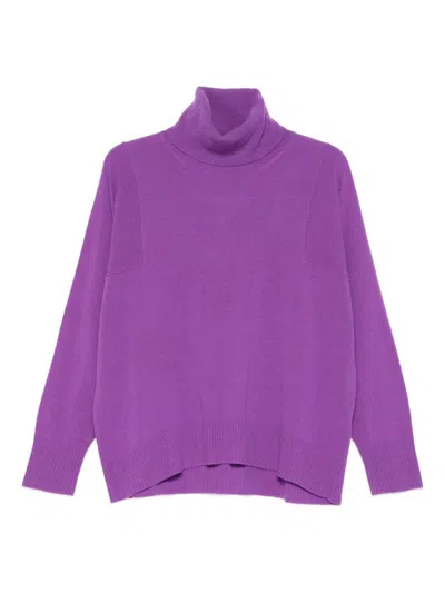 ROBERTO COLLINA ROBERTO COLLINA OVERSIZED FIT WOOL TURTLENECK SWEATER CLOTHING