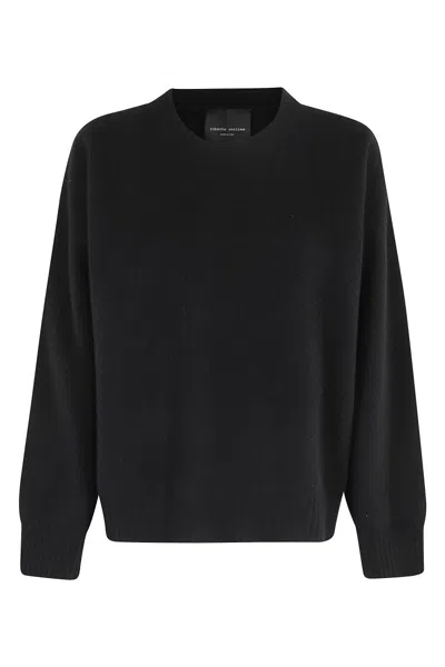 ROBERTO COLLINA OVERSIZED MERINO WOOL SWEATER WITH CLASSIC CREW NECKLINE