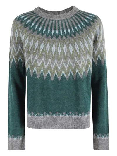ROBERTO COLLINA PATTERNED SWEATER
