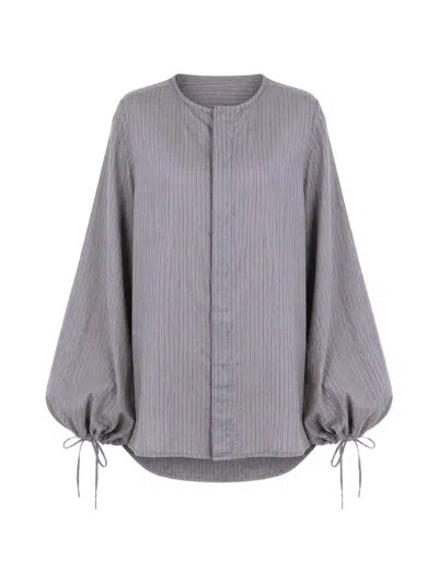 Roberto Collina Sweaters Brown In Gray