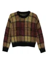 Roberto Collina Plaid Sweater In Multi