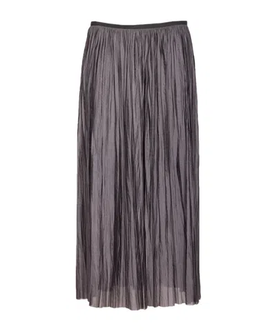ROBERTO COLLINA PLEATED MIDI SKIRT