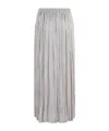 Roberto Collina Fully Pleated Skirt In Gray