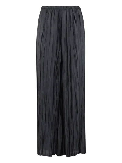 ROBERTO COLLINA PLEATED WIDE-LEG TROUSERS