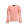 Roberto Collina Long Sleeves Pressed Gauze Round Neck Sweater Clothing