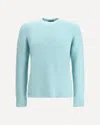 Roberto Collina Felt Effect Knitted Sweater In Green