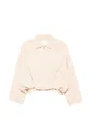 Roberto Collina Pocket Collared Jacket In Neutral