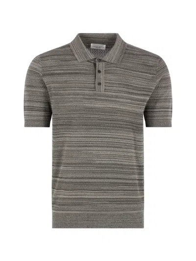Roberto Collina Stylish Mini Polo For The Modern Man In Green
