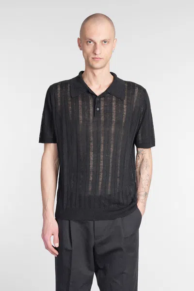 Roberto Collina Polo Shirt  Men Color Black