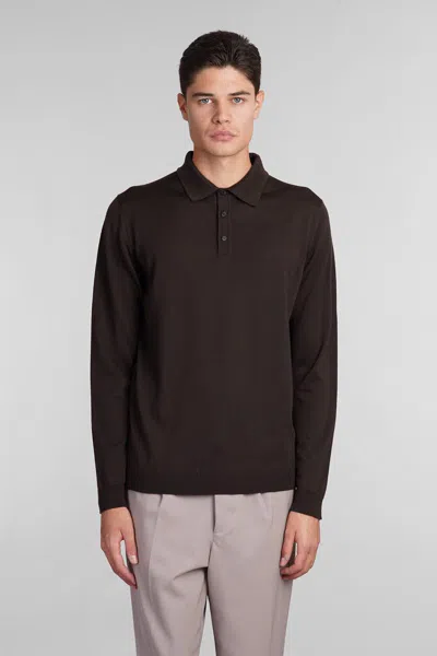 Roberto Collina Polo In Brown