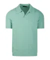 Roberto Collina Classic Short-sleeved Polo Sweater In Green