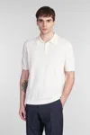 Roberto Collina Basic Polo T-shirt In Beige