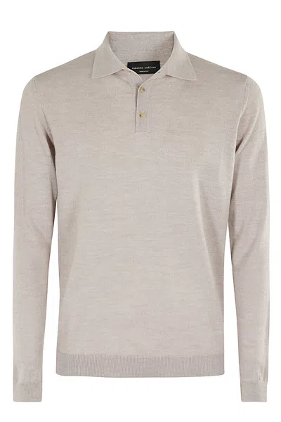 Roberto Collina Polo ml In Grey