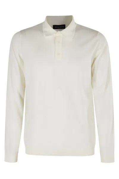 Roberto Collina Polo ml In White