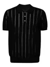 Roberto Collina Polo Shirt  Men Color Black In Black