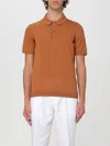 Roberto Collina Polo Shirt  Men Color Earth