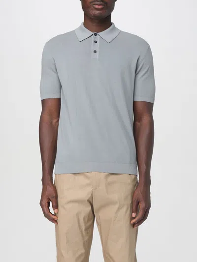 Roberto Collina Polo Shirt  Men Color Grey In Gray