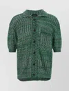 Roberto Collina Polo Shirt Textured Front Pocket
