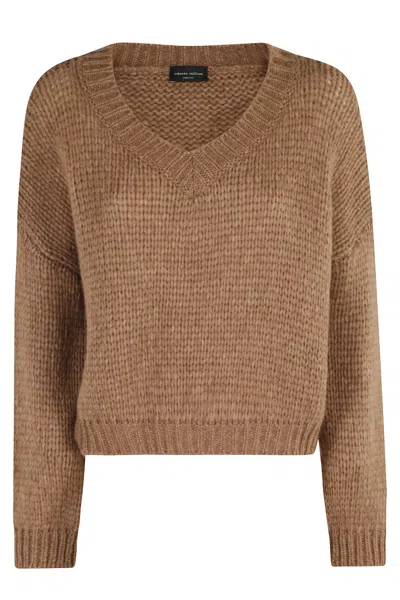 ROBERTO COLLINA ROBERTO COLLINA RELAXED FIT ALPACA BLEND SWEATER