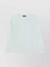 Roberto Collina Loose Fit Merino Wool Crewneck Jumper