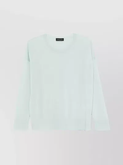 ROBERTO COLLINA RELAXED FIT PULL COL ROND EN LAINE MÉRINOS