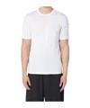 Roberto Collina Crew Neck Cotton T-shirt Clothing In White