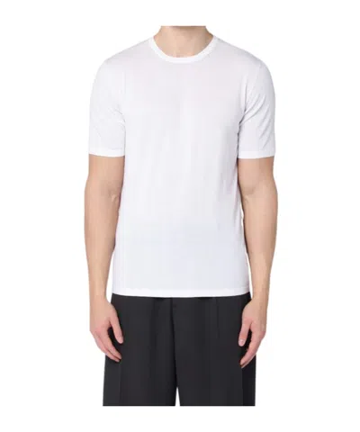 ROBERTO COLLINA RIB T-SHIRT