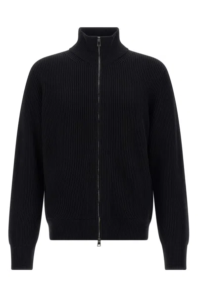 ROBERTO COLLINA RIBBED CARDIGAN