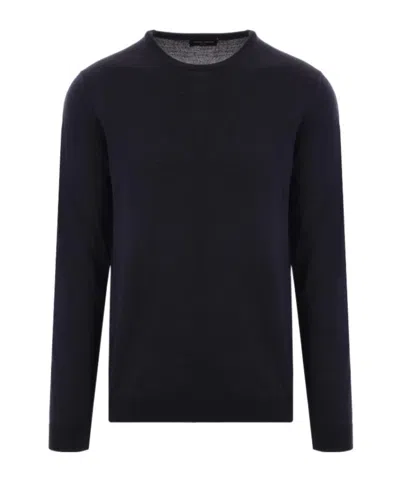 ROBERTO COLLINA CREW-NECK LONG-SLEEVE SWEATER
