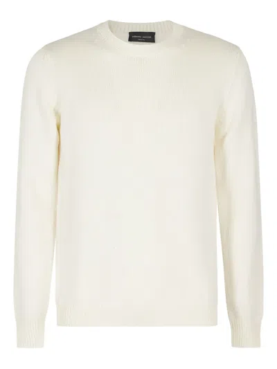 ROBERTO COLLINA RIBBED CREW-NECK SWEATER