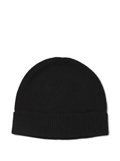 Roberto Collina Ribbed Hat In Black