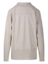 Roberto Collina Ribbed-hem Polo Top In White
