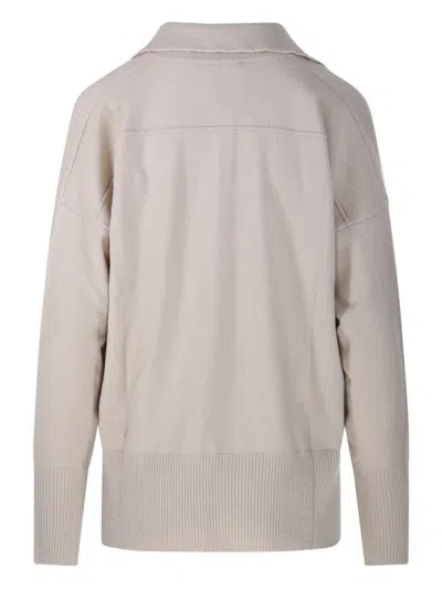 Roberto Collina Ribbed-hem Polo Top In White