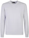 Roberto Collina Crewneck Knit Sweaters In White