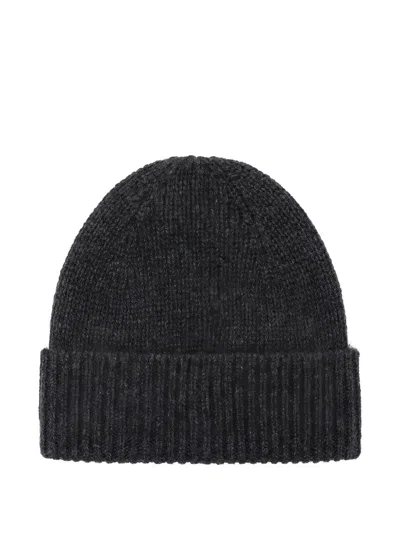 ROBERTO COLLINA RIBBED-PATTERN BEANIE HAT