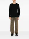 Roberto Collina Men's Merino Wool Jumper Sweater In Black