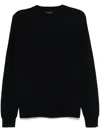 Roberto Collina Men's Merino Wool Jumper Sweater In Blue