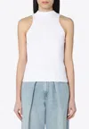 Roberto Collina Ribbed Tank Top In White