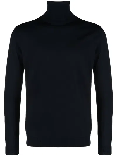ROBERTO COLLINA ROLL-NECK MERINO WOOL JUMPER