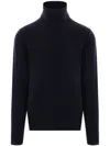 Roberto Collina Wool Pullover Blue In Blau