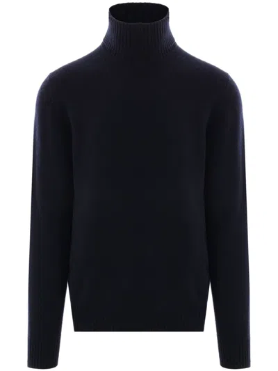 Roberto Collina Wool Pullover Blue