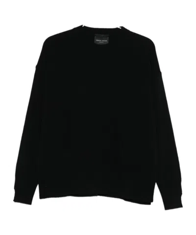 ROBERTO COLLINA ROUND-NECK LONG-SLEEVE SWEATER