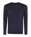 Roberto Collina Crewneck Sweater In Blue