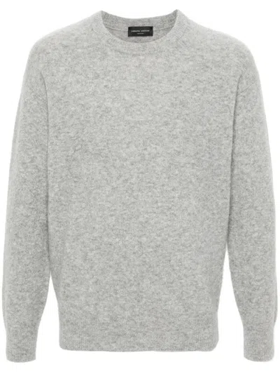 ROBERTO COLLINA ROUND NECK PULLOVER