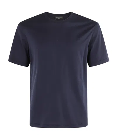 ROBERTO COLLINA ROUND NECK SHORT SLEEVE T-SHIRT