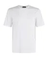 Roberto Collina Round Neck Short Sleeve T-shirt In White