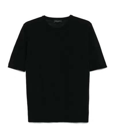 ROBERTO COLLINA FINE-KNIT T-SHIRT