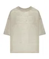 Roberto Collina Crew-neck T-shirt In Nude